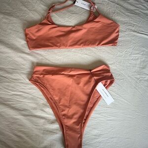 TANLINES Coral Bikini Set